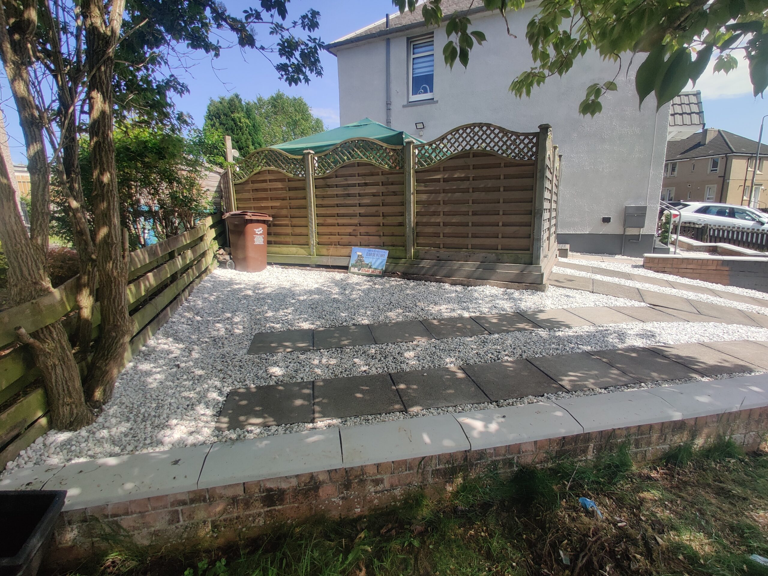Driveway transformation by Gardentime